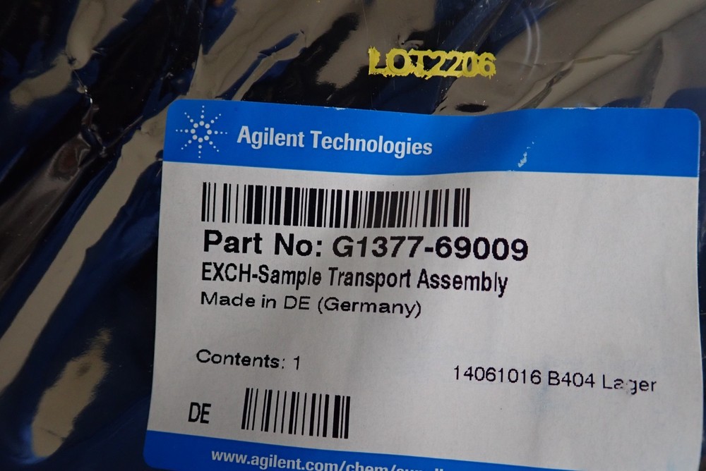 Agilent Technologies G1377-69009 Sample Transport Assembly - NEW