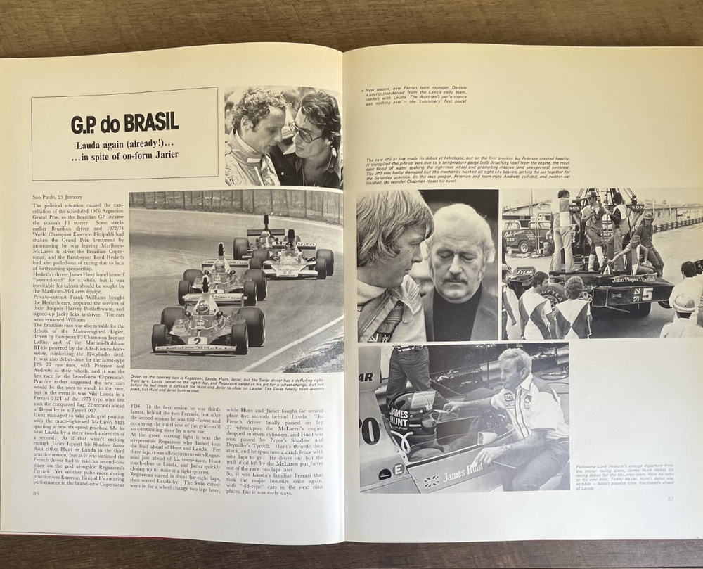 Automobile Year Volume 24 - 1976/77, HCDJ, Very Good Cond, Includes Inserts