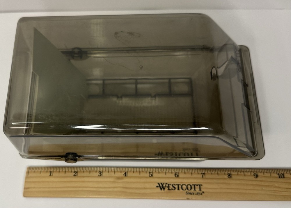 Vintage SRW 3.5” Floppy Disk Holder Storage Box Case