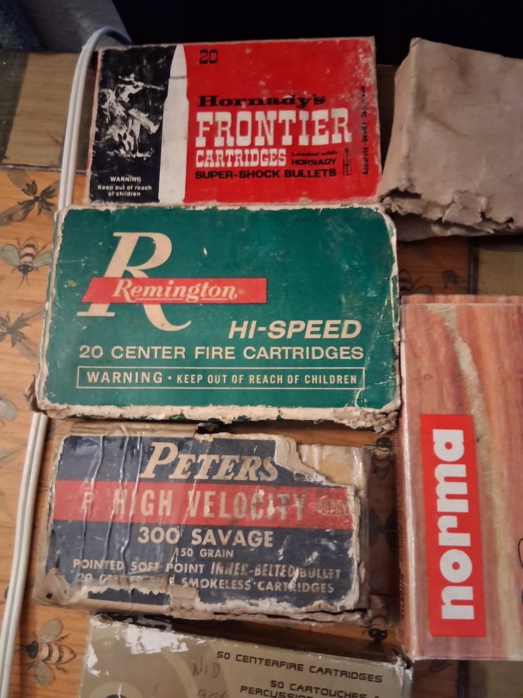 Vintage Empty Ammo Boxes