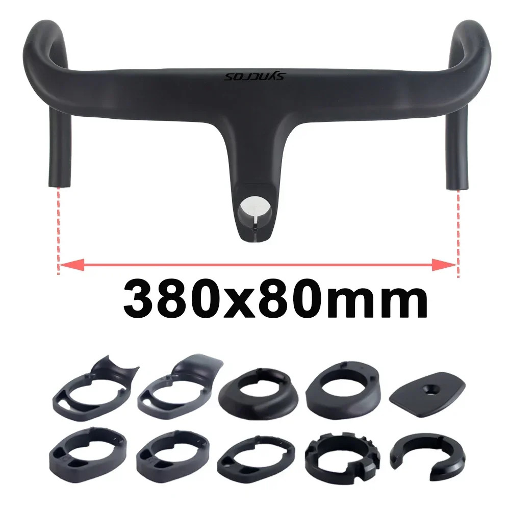 Road Bike Handlebar CarbonInternal Cable Integrated Handlebars with Spacers