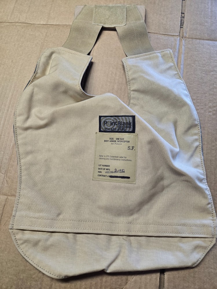 Deltoid protector, body armor, one size, DAPS panel- ACU+DCU, NO ARMOR