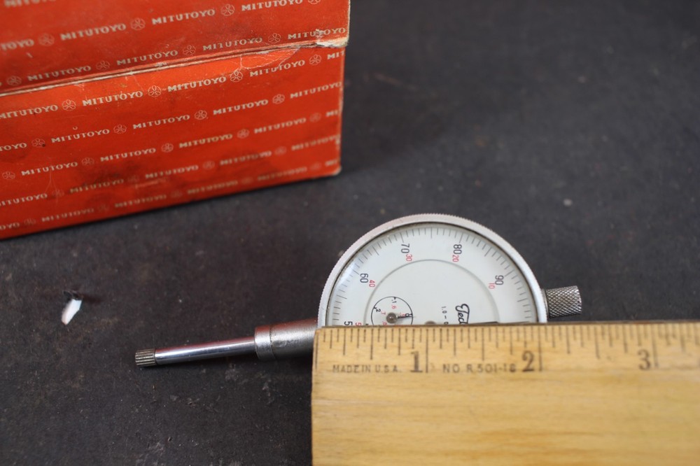 Teclock 0-1" Dial Indicator Made in Japan