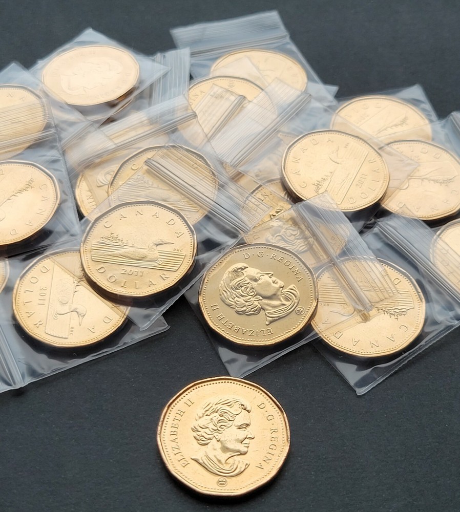 ***CANADA LOONIE 2011 *** FROM MINT ROLL ***