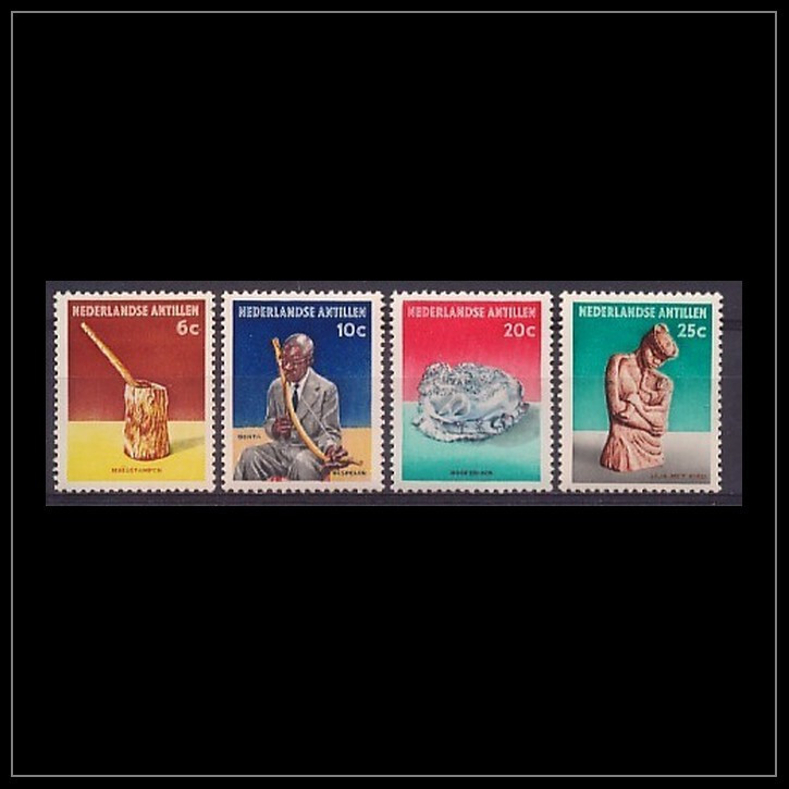 Netherlands - Dutch Antilles Issue 1962 (325-328) Culture