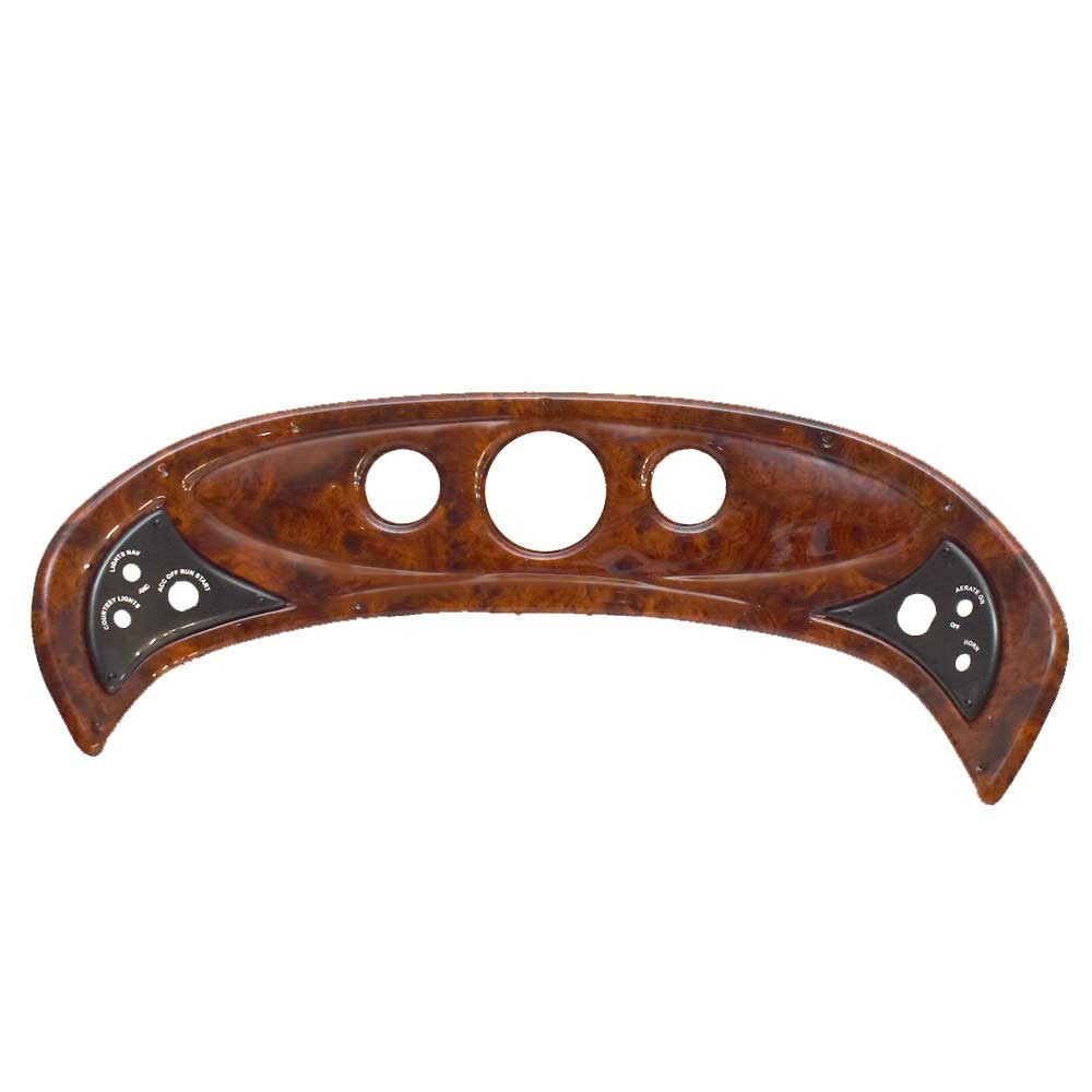 Sun Tracker Pontoon Boat Dash Panel 166419 | Woodgrain Blank