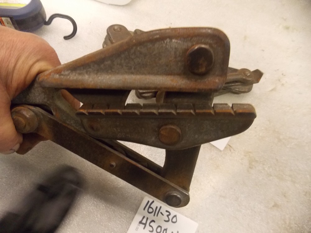 Klein Tools 1611-30 Grip Bare Wire Rope Cable .53" - 25" Puller 4500lb Lineman