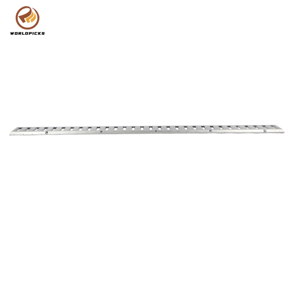 5' E Track Tie Down Rail 6 Pieces, Silver Galvanized, Universal Cargo Rail