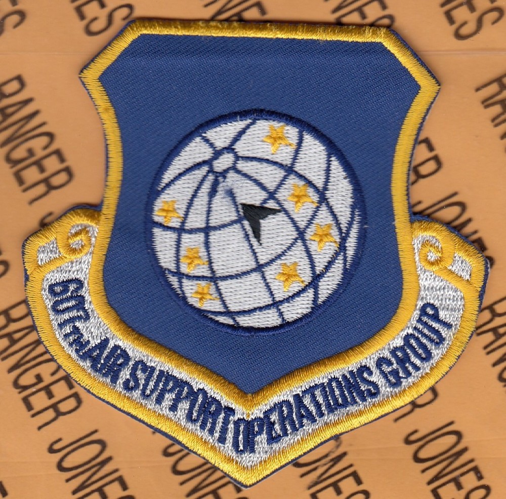 USAF Air Force 607th Air Support Operations Group ASOG ~3.5" patch c/e