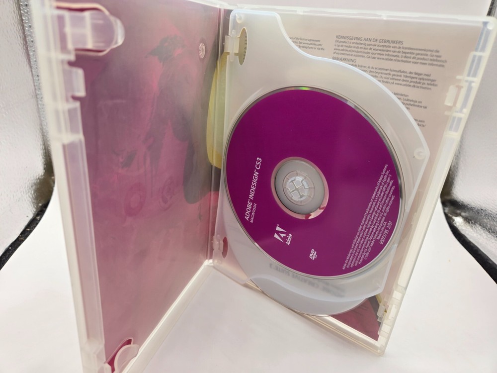 Adobe Indesign CS3 software Macintosh