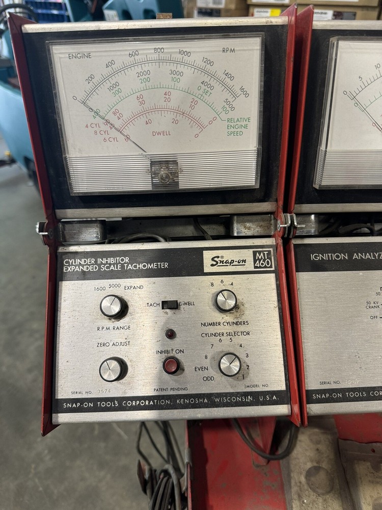 Vintage Snap On Meter Set. With Original Manuals.