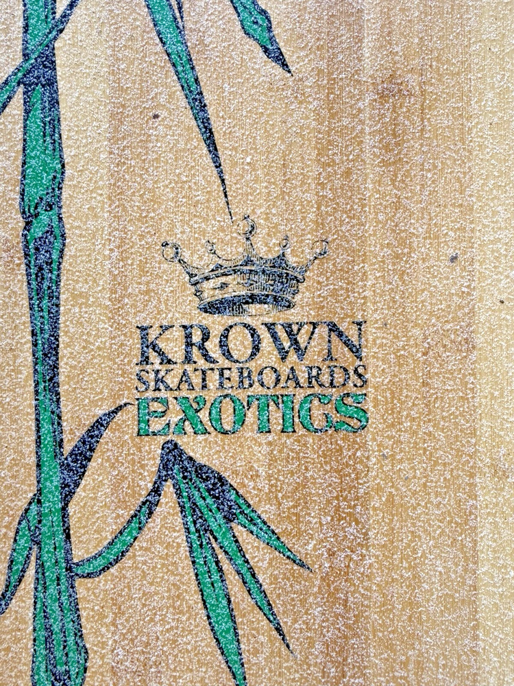 KROWN 42" Skateboards Exotics/ Bamboo Drop-Through Snapback Longboards