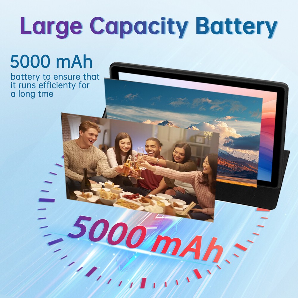 NEW 10.1 inch Android 14 Tablets HD Touchscreen Octa-Core 10+128GB Dual Camera