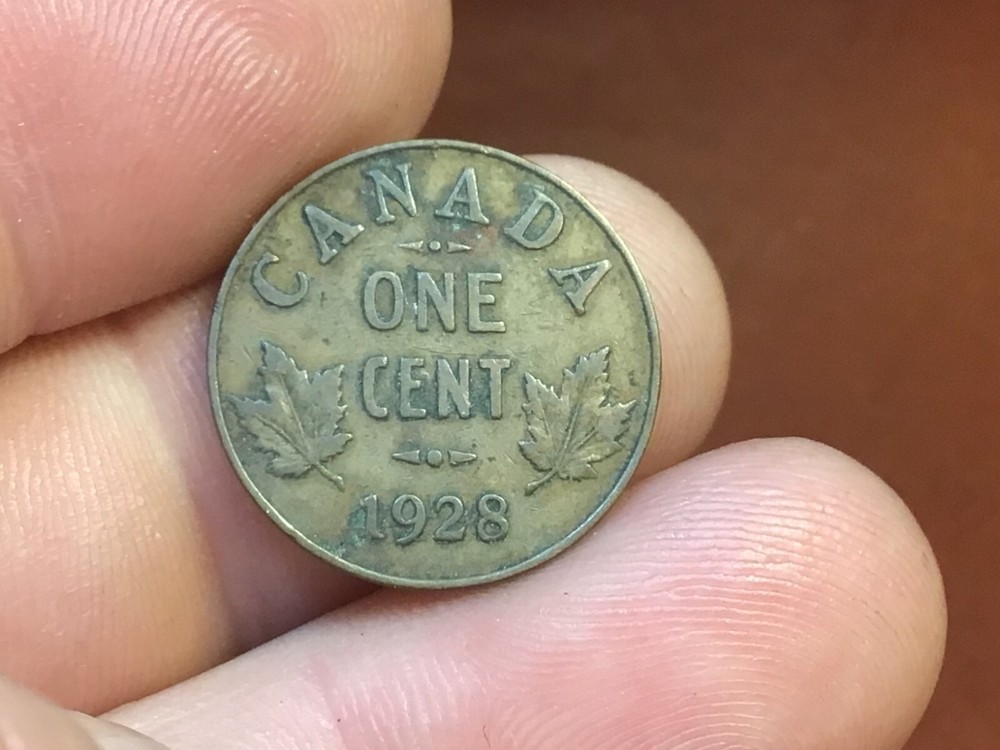 1928 Canada Small Cent