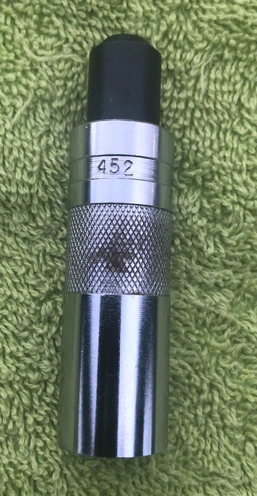VINTAGE LEE BULLET SIZER & PUNCH .452"