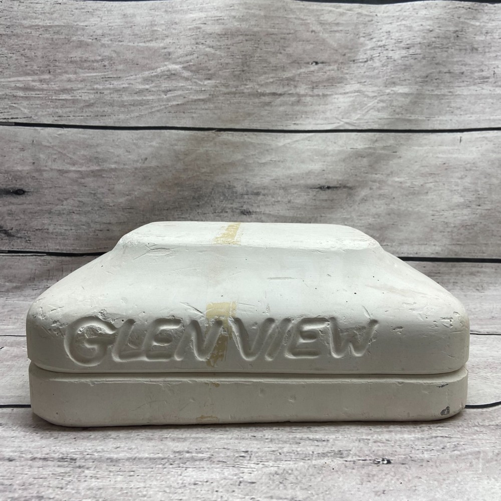 Glenview Ceramic Slip Casting Mold Lid Egg Dish #G-53