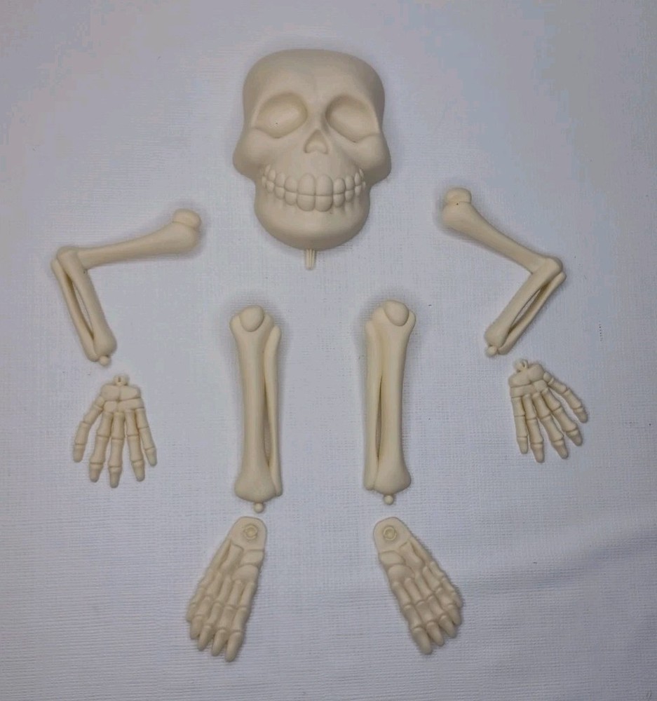 Halloween Skeleton Pumpkin Decoration