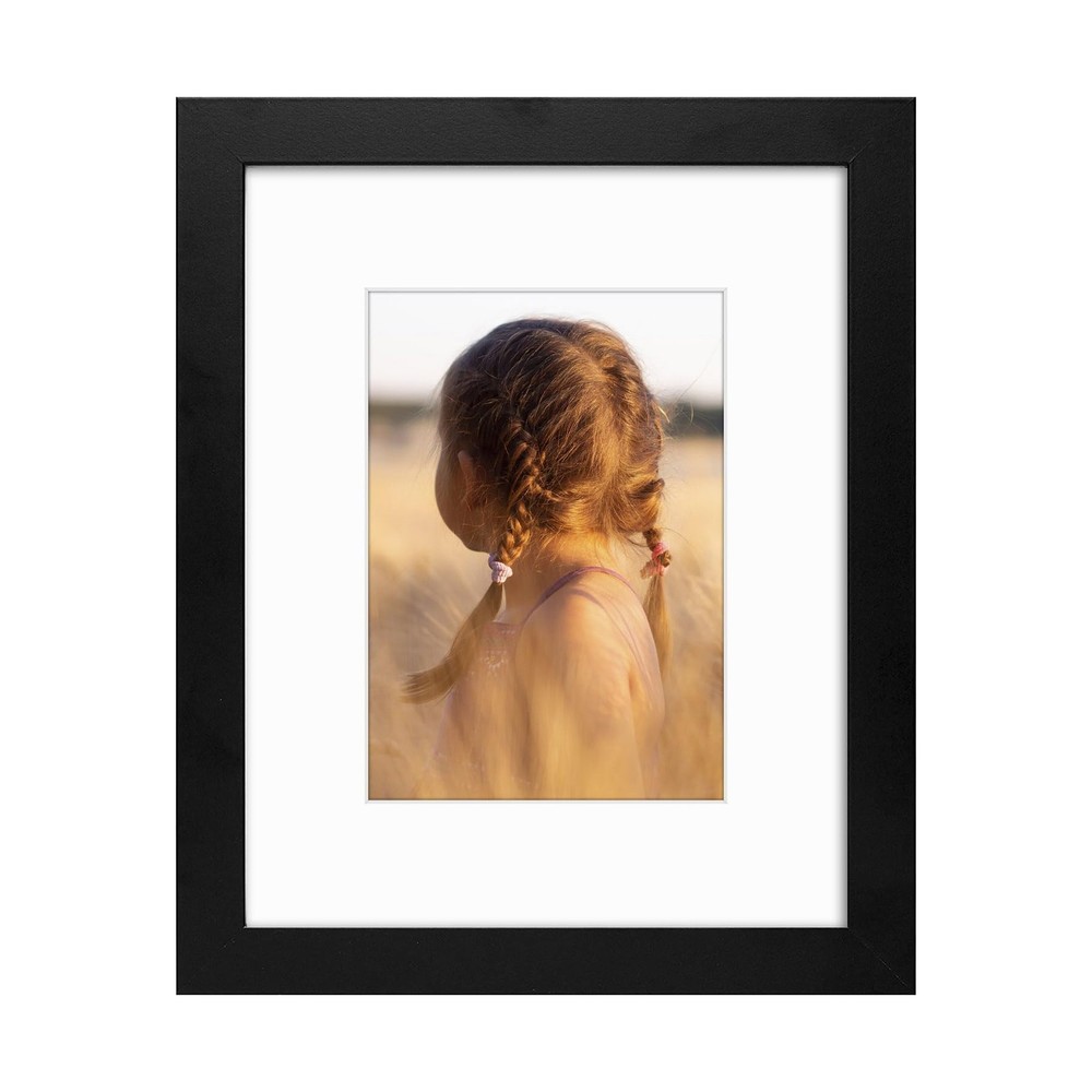 Picture Frame with Mat, High Definition Glass