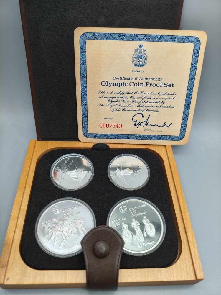 1976 Montreal Olympics Silver Proof  Coins Series III