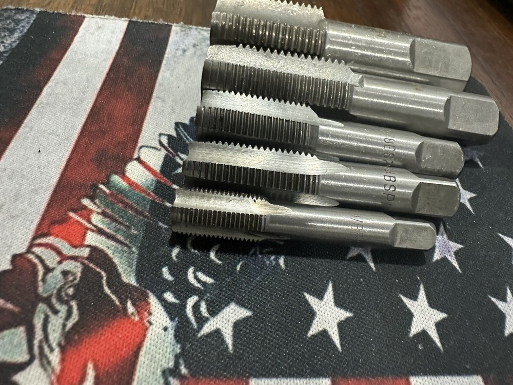 5 PCS PIPE TAP 1/8 - 3/4