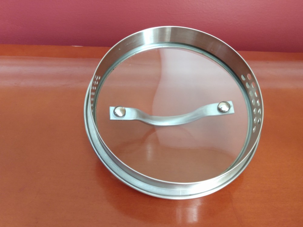 Replacement Double Strainer Lid, Outer Rim 6.75" , Inner Lip 6", Unbranded