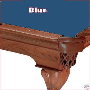 8' Blue ProLine Classic TEFLON Billiard Pool Table Cloth Felt - SHIPS FAST!