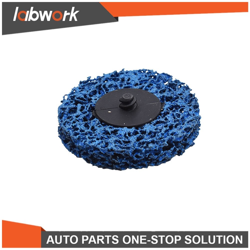 Labwork Quick Change Easy Strip & Clean Discs Fit For Paint Rust Blue 10 Pack 3"