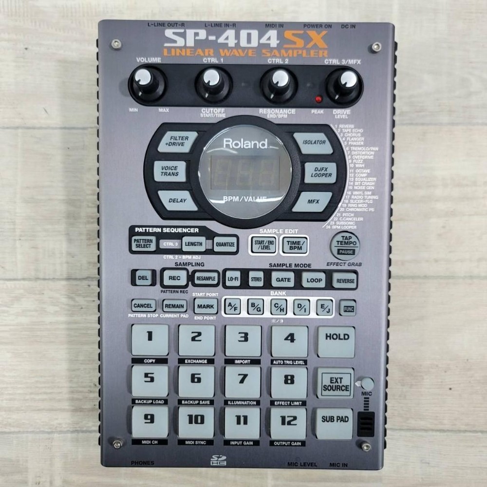 Roland SP-404SX Compact Linear Wave Sampler #0014
