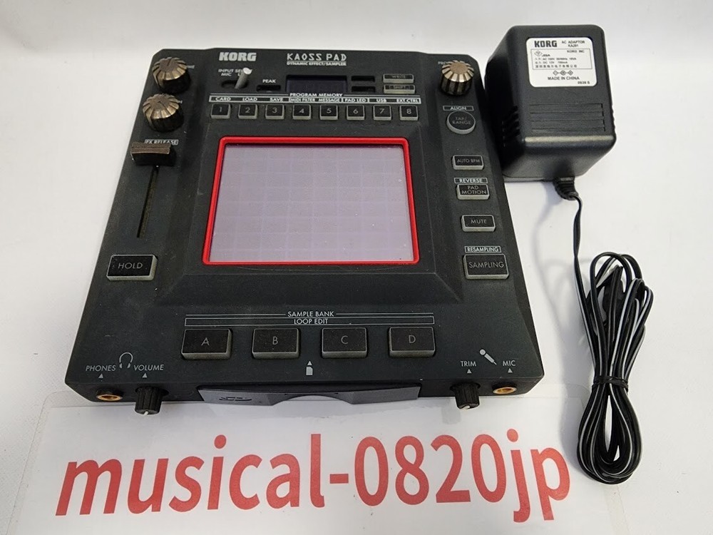 Korg KP3 KP-3 Kaoss Pad Dynamic Effect Sampler