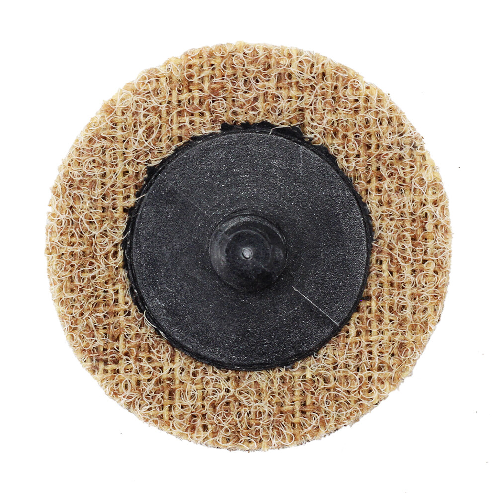 100 Pack - 2" Roloc Surface Conditioning Discs Coarse Tan Quick Change Prep Pads