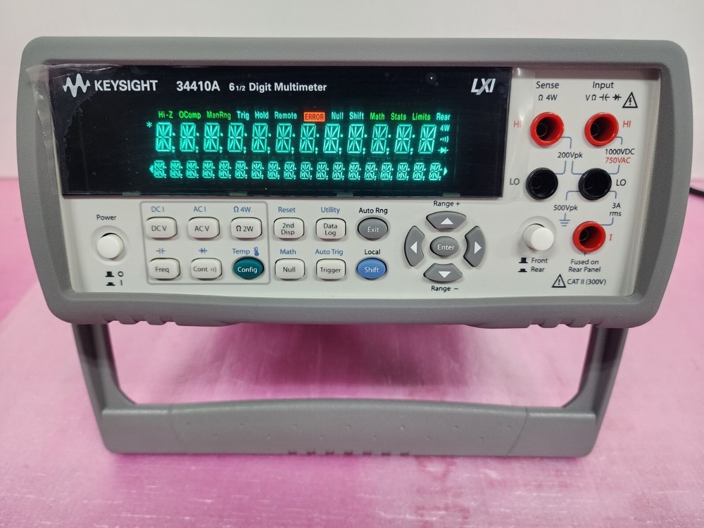 KEYSIGHT 34410A Digital Multimeter, 6½ Digit