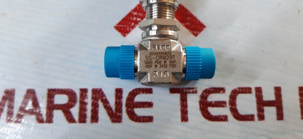 Swagelok SS-ORM2RT Needle Valve 1/8 Inch