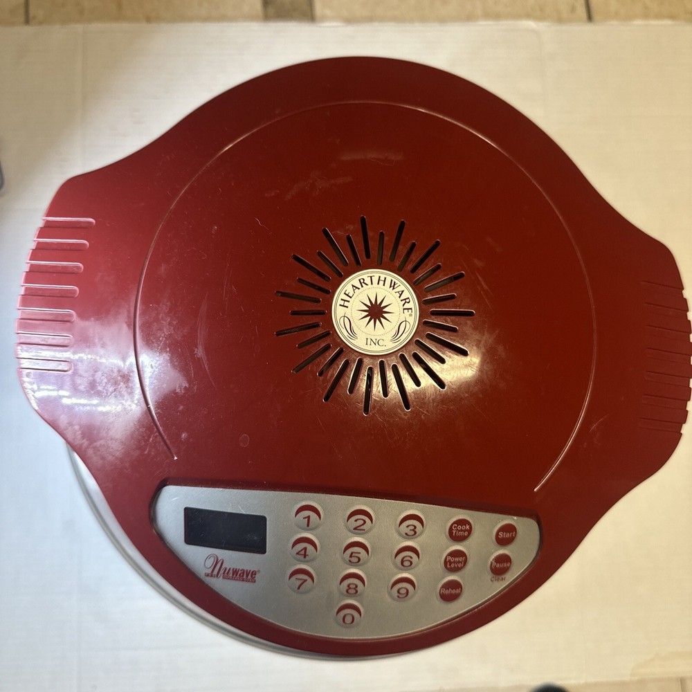 NuWave Pro Infrared Oven 20337 Red Hearthware Tested and Working