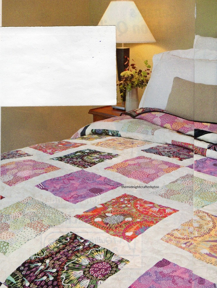 Color Maze Quilt Pattern Pieced CT