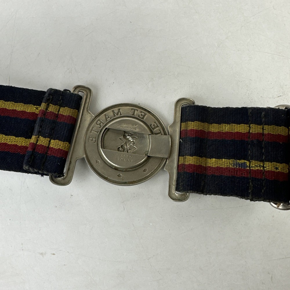 British Army Royal Electrical Mechanical Engineers Stable Belt