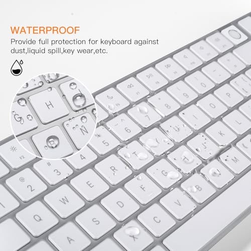 Keyboard Cover for 2024 Apple Magic Keyboard with Touch ID & Numeric Keypad