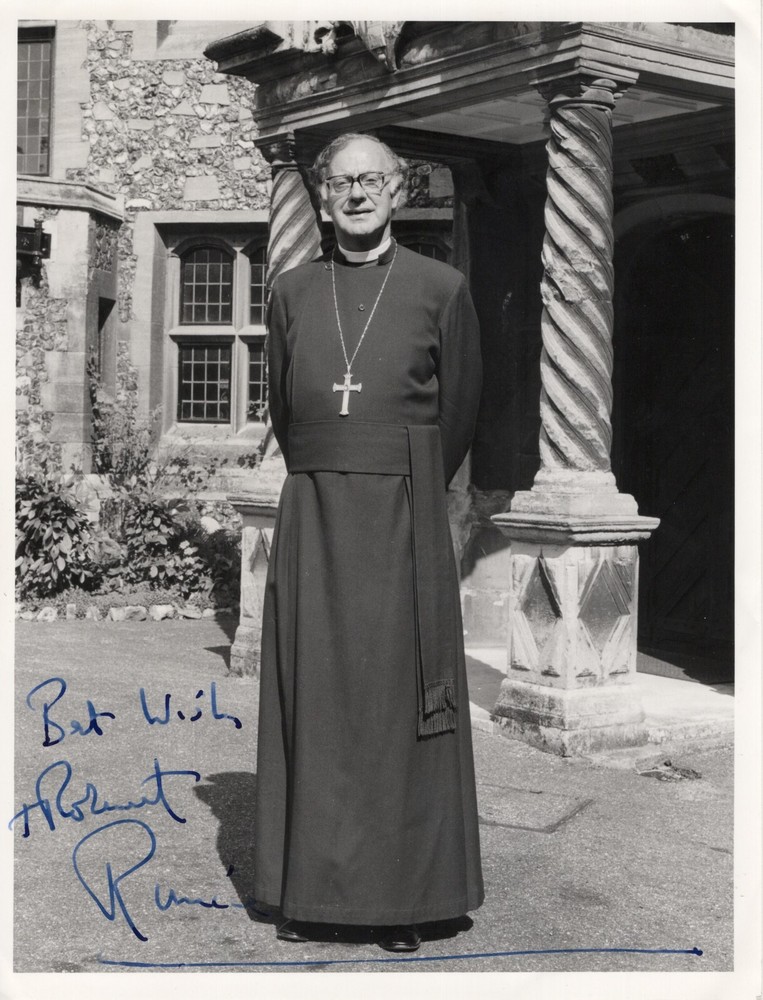 Robin Runcie- Signed Photograph (Clergy)