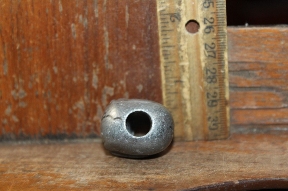 Diecast Metal Skull Bead Pewter Finish