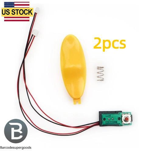 2PCS Trigger Switch (Plastic+PCB) for for Symbol MC9200-G MC92N0-G (2 pins)