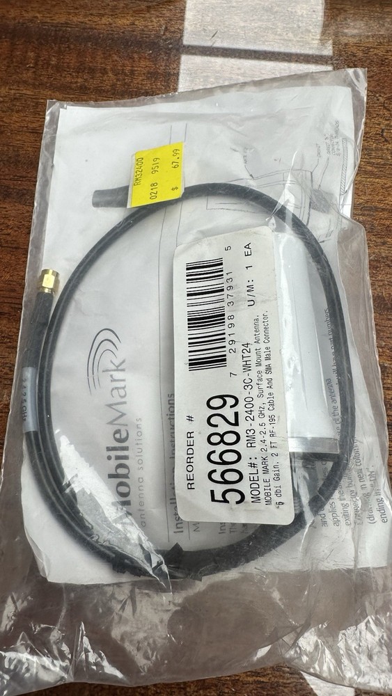 Mobile Mark RM3-2400 Antenna Surface Mount 2.4-2.5 Ghz