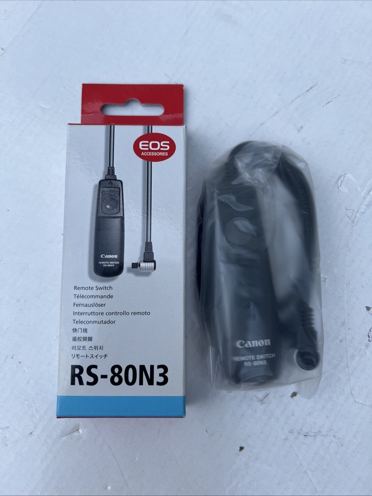 Genuine Canon Remote Switch RS-80N3 new