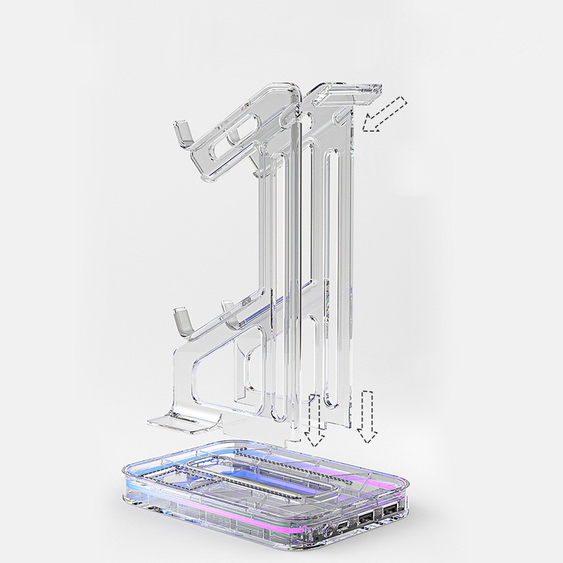 Universal Acrylic Game Controller Stand - Retro Xbox Switch PS5 Display Holder