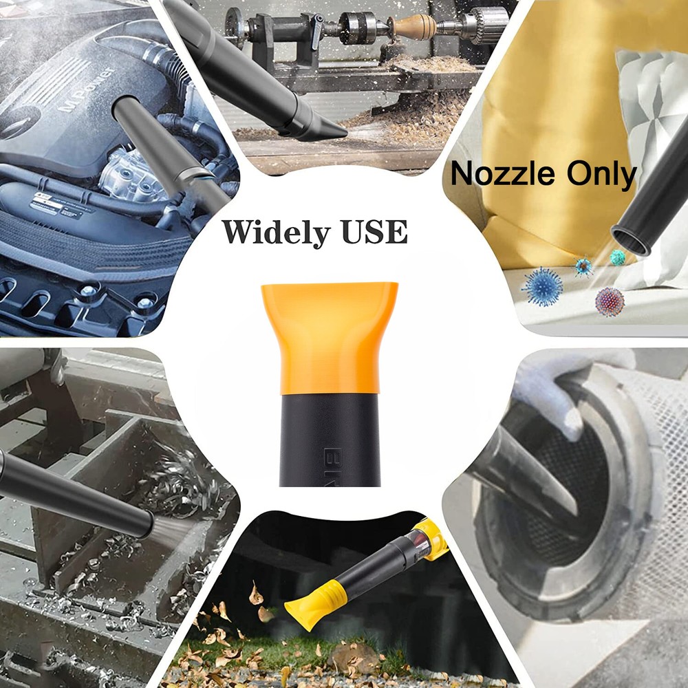 Flat Tip Nozzle For Dewalt 60V Max DCBL772 Flexvolt Leaf Blower Flat Replacement