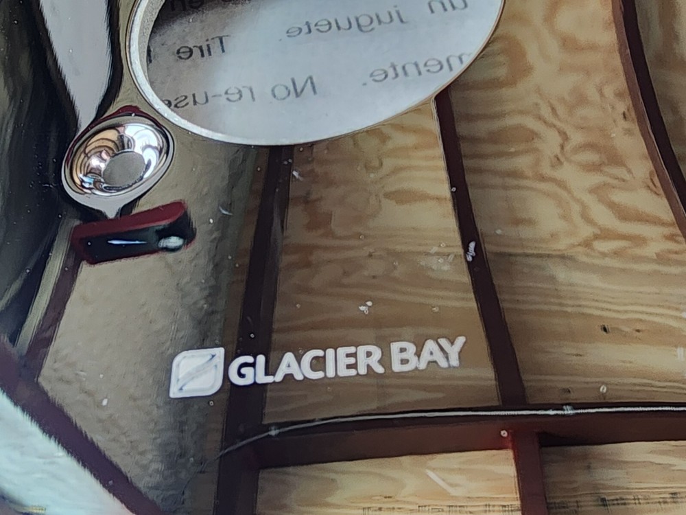 Glacier Bay Modern Plate Only In Chrome READ*