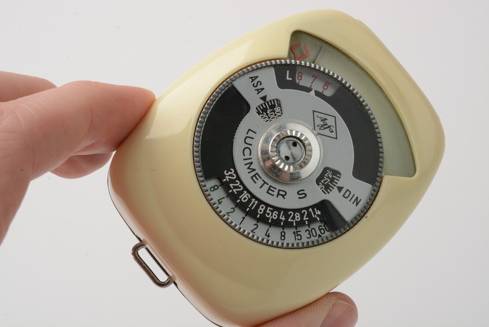 Agfa Lucimeter S Incident Light Meter, tested, works great