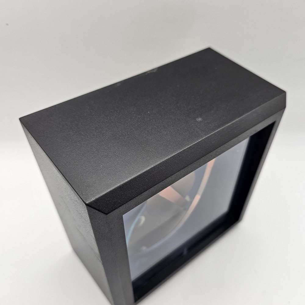 1987 Clever Clocks 3D Saturn Illusion Post Modern Quartz Tested