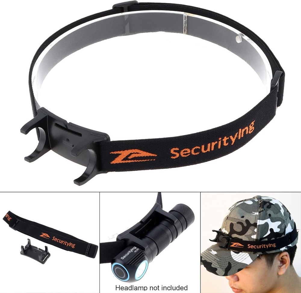 360° Adjustable Headlamp Strap with Comfortable Support for Night Adventures