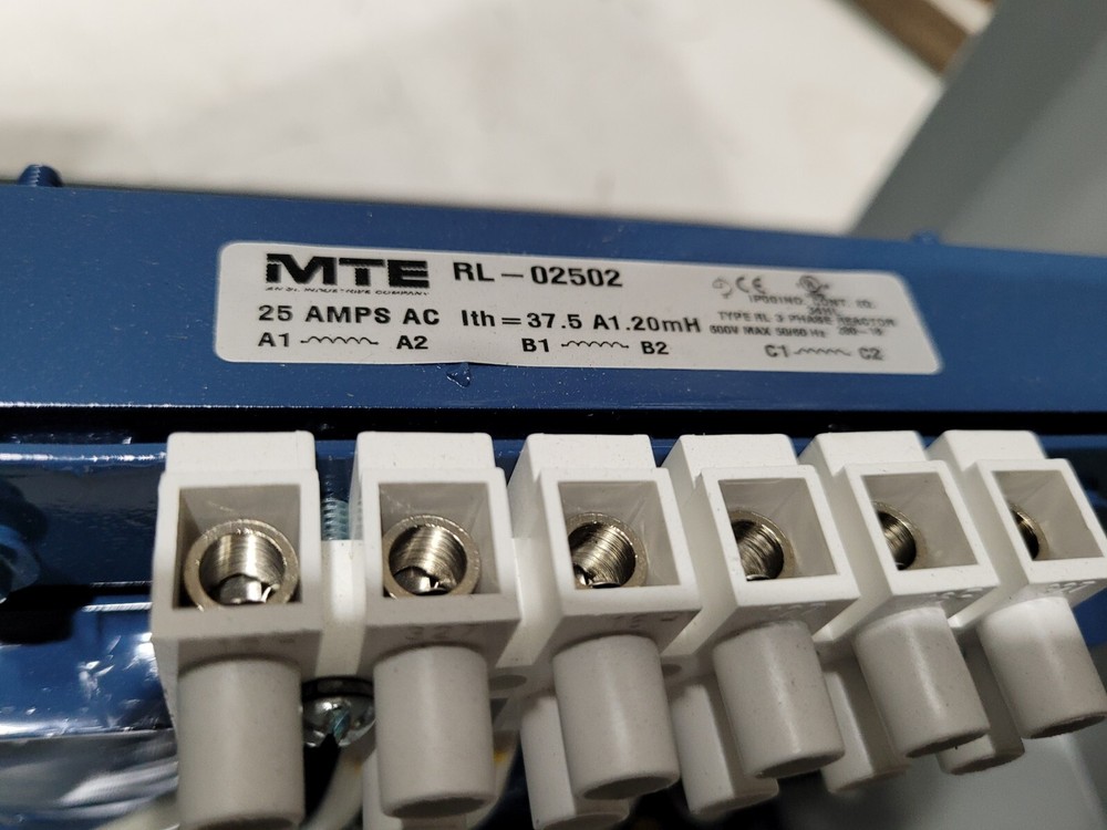 MTE Line Reactor 3 Phase RL-02502 RL-02512