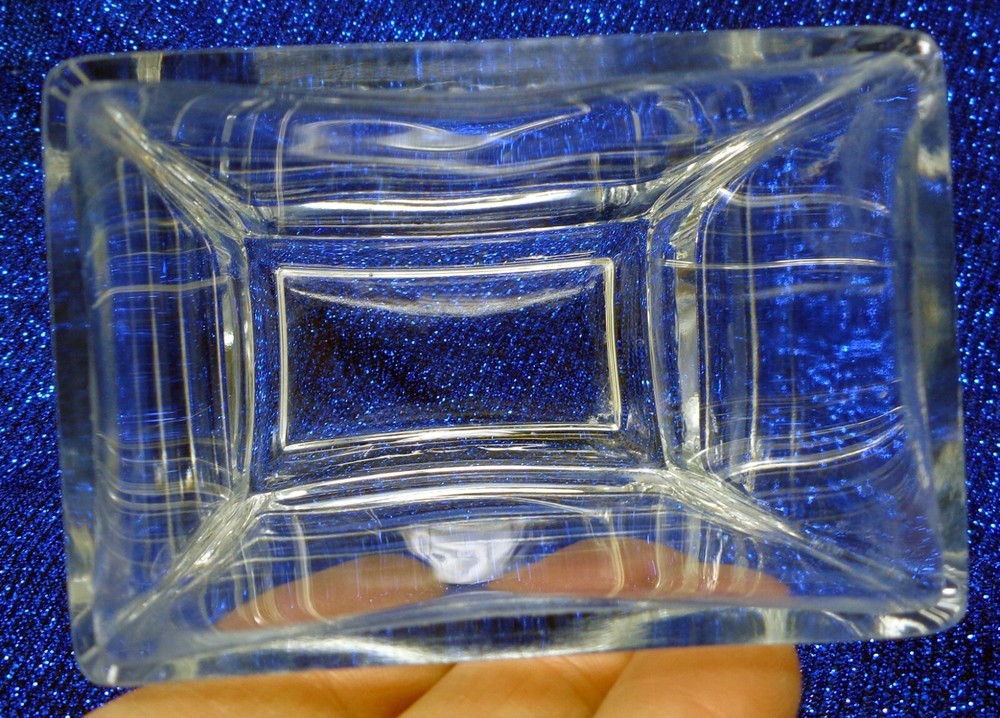 3-1/2" Clear Glass Vase