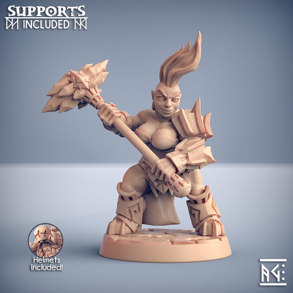 Dumlok Flameseekers Miniature | D&D DnD |